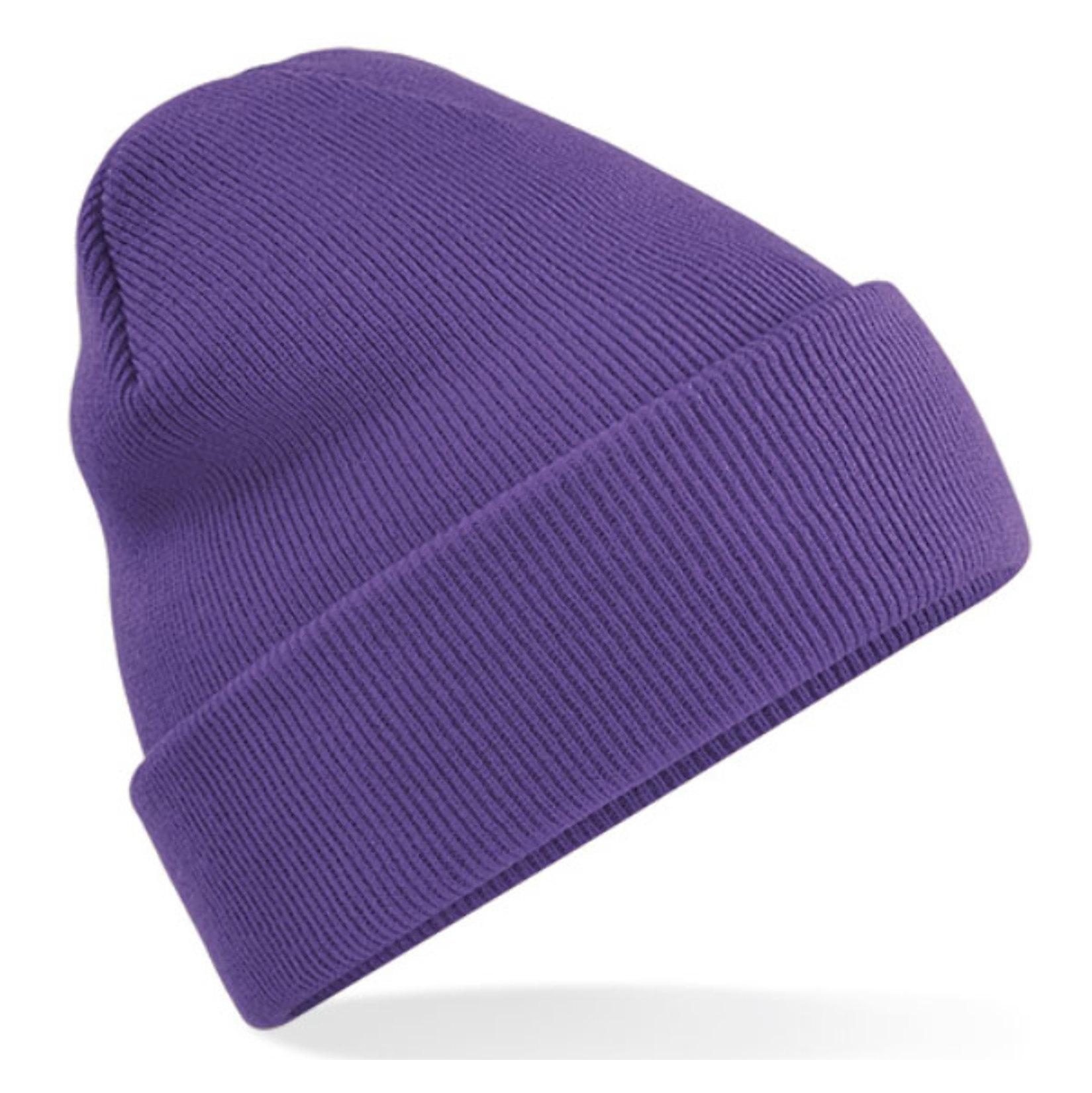 Beechfield Original Cuffed Beanie Purple