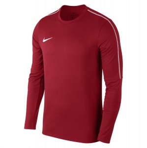 Nike Park 18 Crew Top University Red-White-White