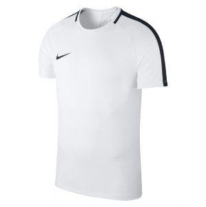 Nike Academy 18 Short Sleeve Top (m) White-Black-Black