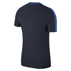 Nike Academy 18 Short Sleeve Top (m) Obsidian-Royal Blue-White
