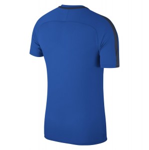 Nike Academy 18 Short Sleeve Top (m) Royal Blue-Obsidian-White