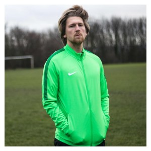 Nike Academy 18 Tracksuit Jacket (m) Lt Green Spark-Pine Green-White