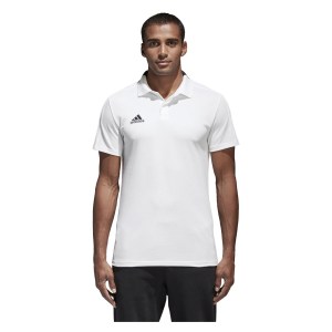 Adidas Condivo 18 Cotton Polo White-Black