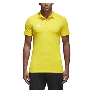 Adidas Condivo 18 Cotton Polo Yellow-White