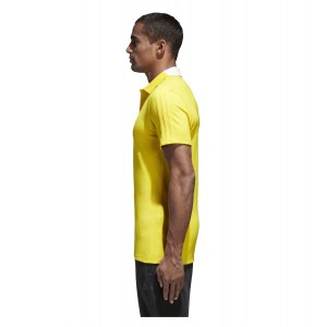 Adidas Condivo 18 Cotton Polo Yellow-White