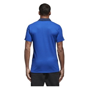 Adidas Condivo 18 Cotton Polo Bold Blue-Dark Blue-White