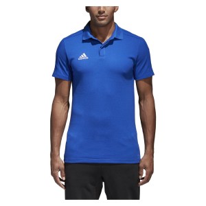 Adidas Condivo 18 Cotton Polo Bold Blue-Dark Blue-White