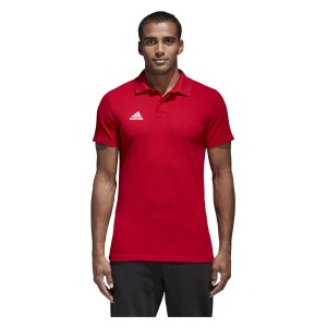 Adidas Condivo 18 Cotton Polo Power Red-Black-White