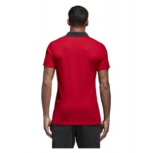 Adidas Condivo 18 Cotton Polo Power Red-Black-White