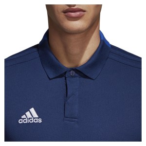 Adidas Condivo 18 Cotton Polo Dark Blue-White