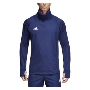 Adidas Condivo 18 Warm Top Dark Blue-White