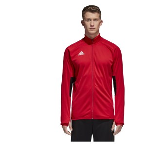 Adidas Condivo 18 Training Jacket Power Red-Black-White