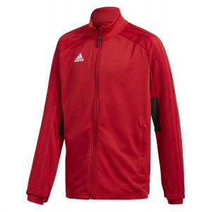 Adidas Condivo 18 Training Jacket Power Red-Black-White
