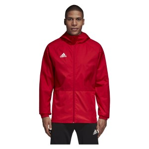 Adidas Condivo 18 Rain Jacket Power Red-White