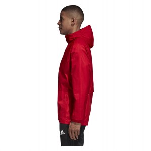 Adidas Condivo 18 Rain Jacket Power Red-White