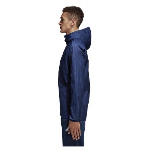 Adidas Condivo 18 Rain Jacket Dark Blue-White
