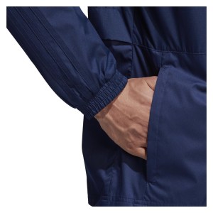 Adidas Condivo 18 Rain Jacket Dark Blue-White