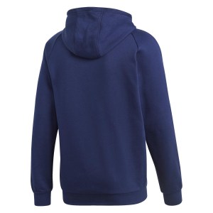 Adidas Core 18 Hoodie Dark Blue-White