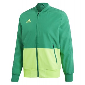 Adidas Condivo 18 Presentation Jacket Bold Green-Solar Green