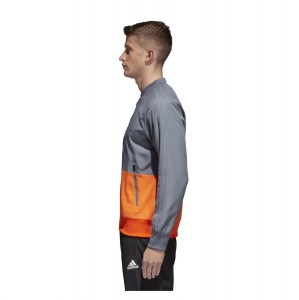 Adidas Condivo 18 Presentation Jacket Onix-Orange