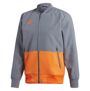 Adidas Condivo 18 Presentation Jacket Onix-Orange