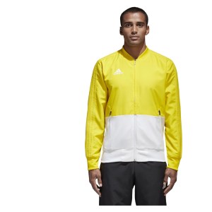 Adidas Condivo 18 Presentation Jacket Yellow-White