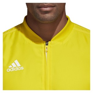 Adidas Condivo 18 Presentation Jacket Yellow-White