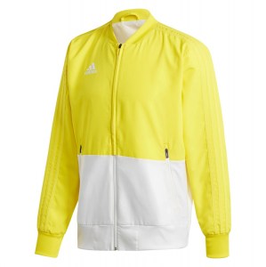 Adidas Condivo 18 Presentation Jacket Yellow-White