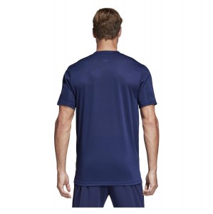 Adidas Condivo 18 Short Sleeve Shirt Dark Blue-White
