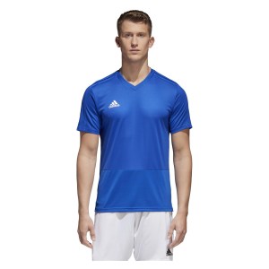 Adidas Condivo 18 Short Sleeve Shirt Bold Blue-White