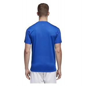 Adidas Condivo 18 Short Sleeve Shirt Bold Blue-White