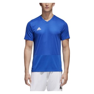 Adidas Condivo 18 Short Sleeve Shirt Bold Blue-White