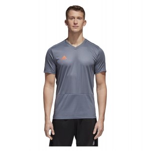 Adidas Condivo 18 Short Sleeve Shirt Onix-Orange