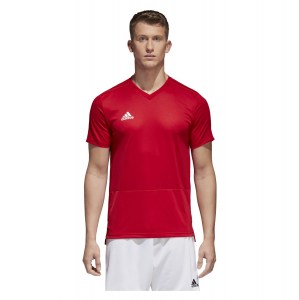 Adidas Condivo 18 Short Sleeve Shirt Power Red-White