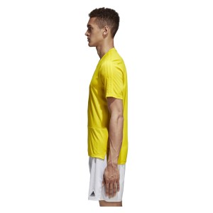 Adidas Condivo 18 Short Sleeve Shirt Yellow-White
