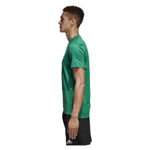 Adidas Condivo 18 Short Sleeve Shirt Bold Green-Solar Green