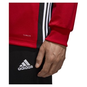 Adidas Regista 18 Quart Zip Training Top Power Red-Black