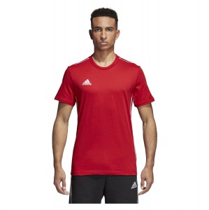 Adidas Core 18 Tee Power Red-White