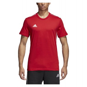 Adidas Core 18 Tee Power Red-White