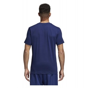 Adidas Core 18 Tee Dark Blue-White