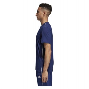 Adidas Core 18 Tee Dark Blue-White
