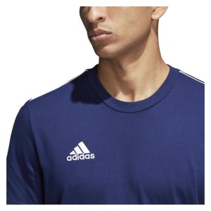 Adidas Core 18 Tee Dark Blue-White