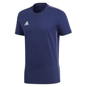 Adidas Core 18 Tee Dark Blue-White
