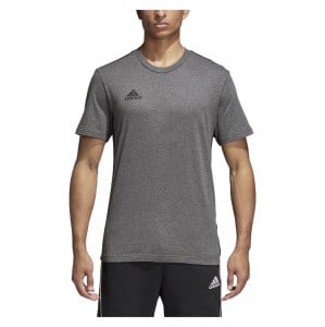 Adidas Core 18 Tee Dark Grey Heather-Black