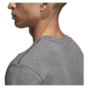 Adidas Core 18 Tee Dark Grey Heather-Black