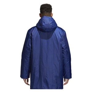 Adidas Core 18 Stadium Jacket Dark Blue-White