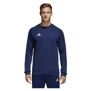 Adidas Core 18 Sweatshirt Dark Blue-White