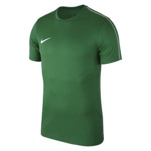 Nike Park 18 Short Sleeve Shirt Pine Green-White-White