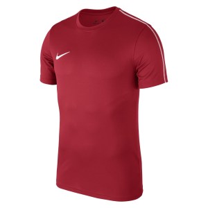 Nike Park 18 Short Sleeve Shirt University Red-White-White