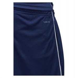 Adidas Core 18 Training Shorts - Pocketed Dark Blue-White